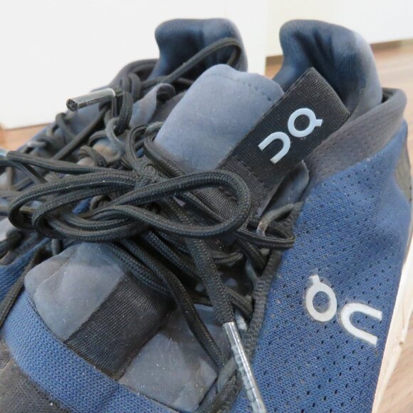 ON RUNNING On Cloud Cloudnova Athletic Navy White Sneaker Shoes - Size US 9.5 - Picture 9 of 13